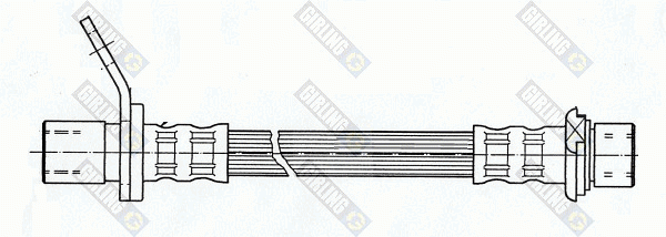 Тормозной шланг 9001391 GIRLING