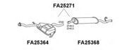 Глушитель выхлопных газов конечный FA25271 VENEPORTE