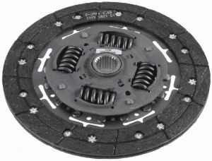 Диск сцепления HD87 VALEO PHC