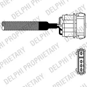 Лямбда-зонд ES10976-12B1 DELPHI