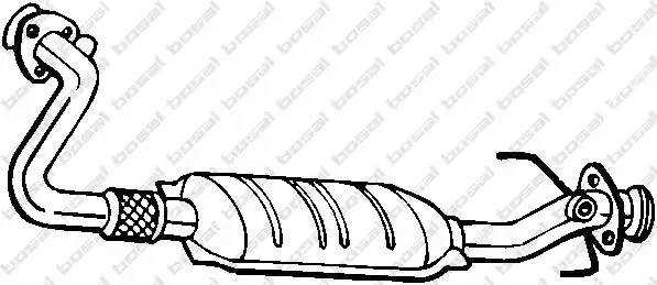 Катализатор 099701 BOSAL