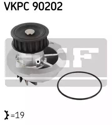 Водяной насос VKPC90202 SKF
