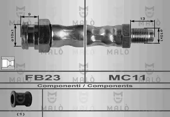Тормозной шланг 8350 MALO
