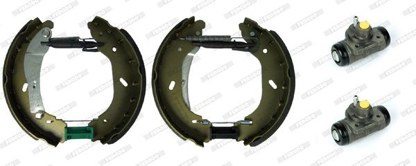 Комплект тормозных колодок FMK454 FERODO