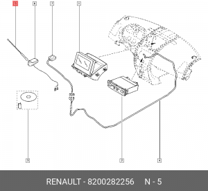 Антенна 8200282256 RENAULT