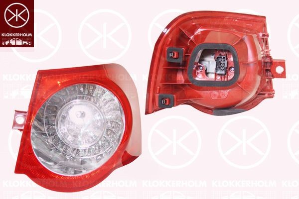 Задний фонарь 95400726A1 KLOKKERHOLM