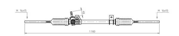 Рулевой механизм RE4044 GENERAL RICAMBI