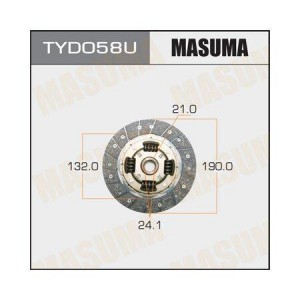 Диск сцепления TYD058 MASUMA