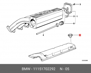 Деталь 11 15 1 702 292 BMW