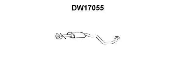 Предглушитель выхлопных газов DW17055 VENEPORTE