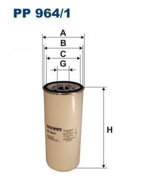 Фильтр топливный PP9641 FILTRON
