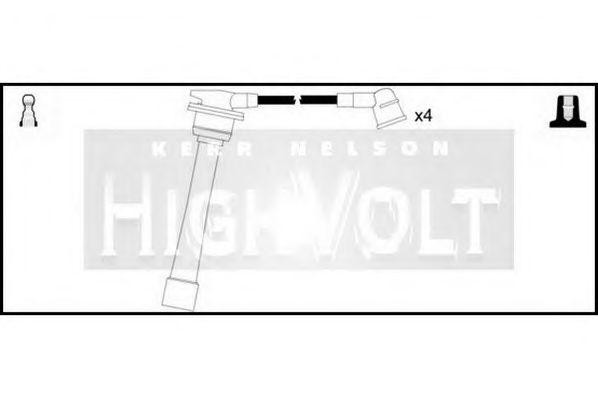 Ккомплект проводов зажигания OEF058 STANDARD