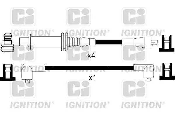 Ккомплект проводов зажигания XC448 QUINTON HAZELL