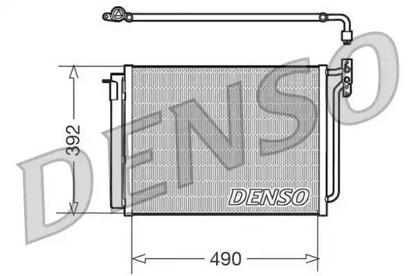 Конденсатор, кондиционер DCN05009 DENSO