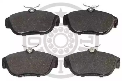 Комплект тормозных колодок, диско 9860 OPTIMAL