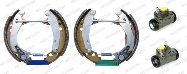 Комплект тормозных колодок FMK122 FERODO