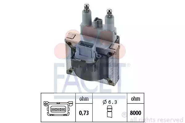 Катушка зажигания 9.6176 FACET