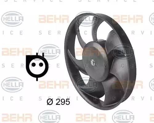 Вентилятор, охлаждение двигателя 8EW009144651 HELLA