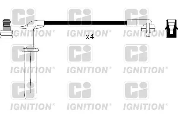 Ккомплект проводов зажигания XC607 QUINTON HAZELL