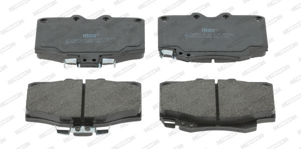 Комплект тормозных колодок, диско FDB1504 FERODO