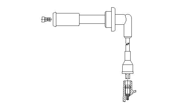 Провод зажигания 64255 BREMI