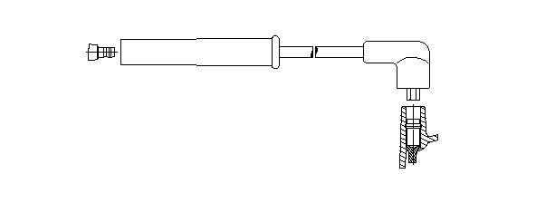 Провод зажигания 8A1055 BREMI
