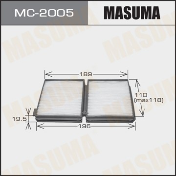 Фильтр салона MC2005 MASUMA