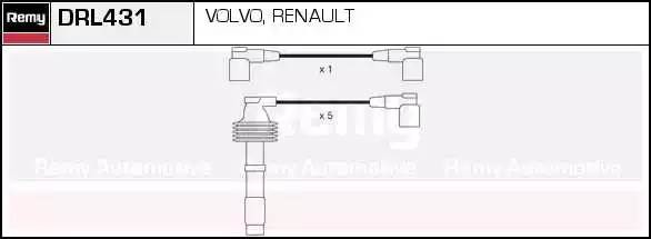 Ккомплект проводов зажигания DRL431 DELCO REMY