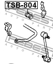 Втулка стабилизатора TSB-804 FEBEST