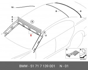 Деталь 51 71 7139001 BMW