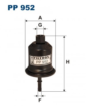 Фильтр топливный PP952 FILTRON