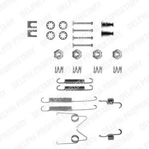 Комплектующие, тормозная колодка LY1038 DELPHI