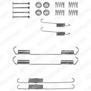 Комплектующие, тормозная колодка LY1062 DELPHI