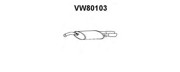 Глушитель выхлопных газов конечный VW80103 VENEPORTE