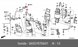 Деталь 36531R70A01 HONDA