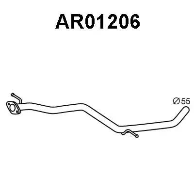 Выпускной трубопровод AR01206 VENEPORTE