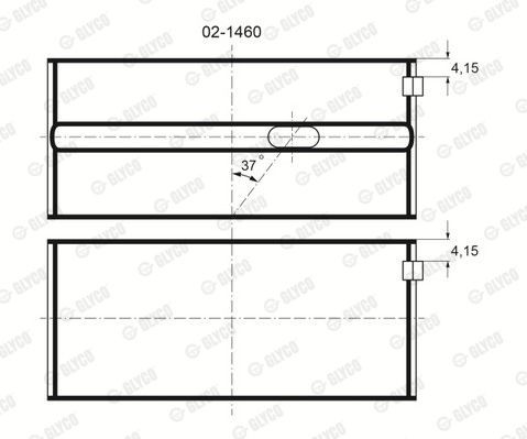 Подшипник 02-1460 GLYCO
