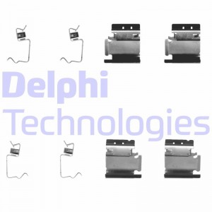 Комплектующие, колодки дискового тормоза LX0324 DELPHI