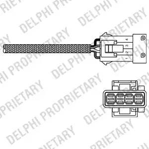 Лямбда-зонд ES20246-12B1 DELPHI