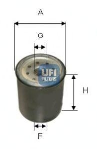 Топливный фильтр 24.331.00 UFI