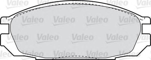 Комплект тормозных колодок, диско 598851 VALEO PHC