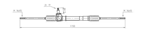 Рулевой механизм LA4005 GENERAL RICAMBI