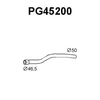 Выпускной трубопровод PG45200 VENEPORTE