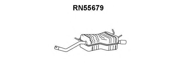 Глушитель выхлопных газов конечный RN55679 VENEPORTE