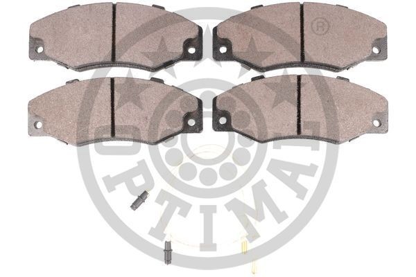 Комплект тормозных колодок, диско 9446 OPTIMAL