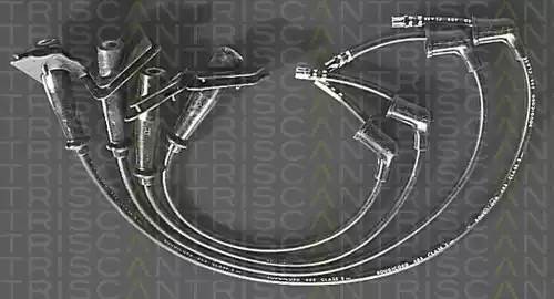 Ккомплект проводов зажигания 88607204 TRISCAN