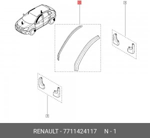 Деталь 7711424117 RENAULT