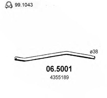 Выпускной трубопровод 065001 ASSO
