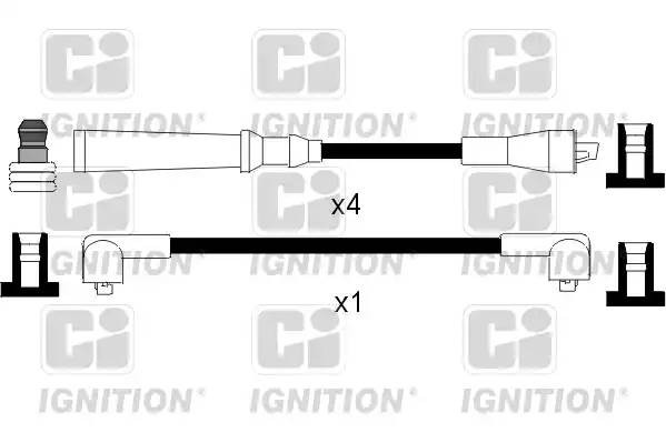 Ккомплект проводов зажигания XC271 QUINTON HAZELL