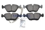 Комплект тормозных колодок, диско 08.34.098 TRUCKTEC
